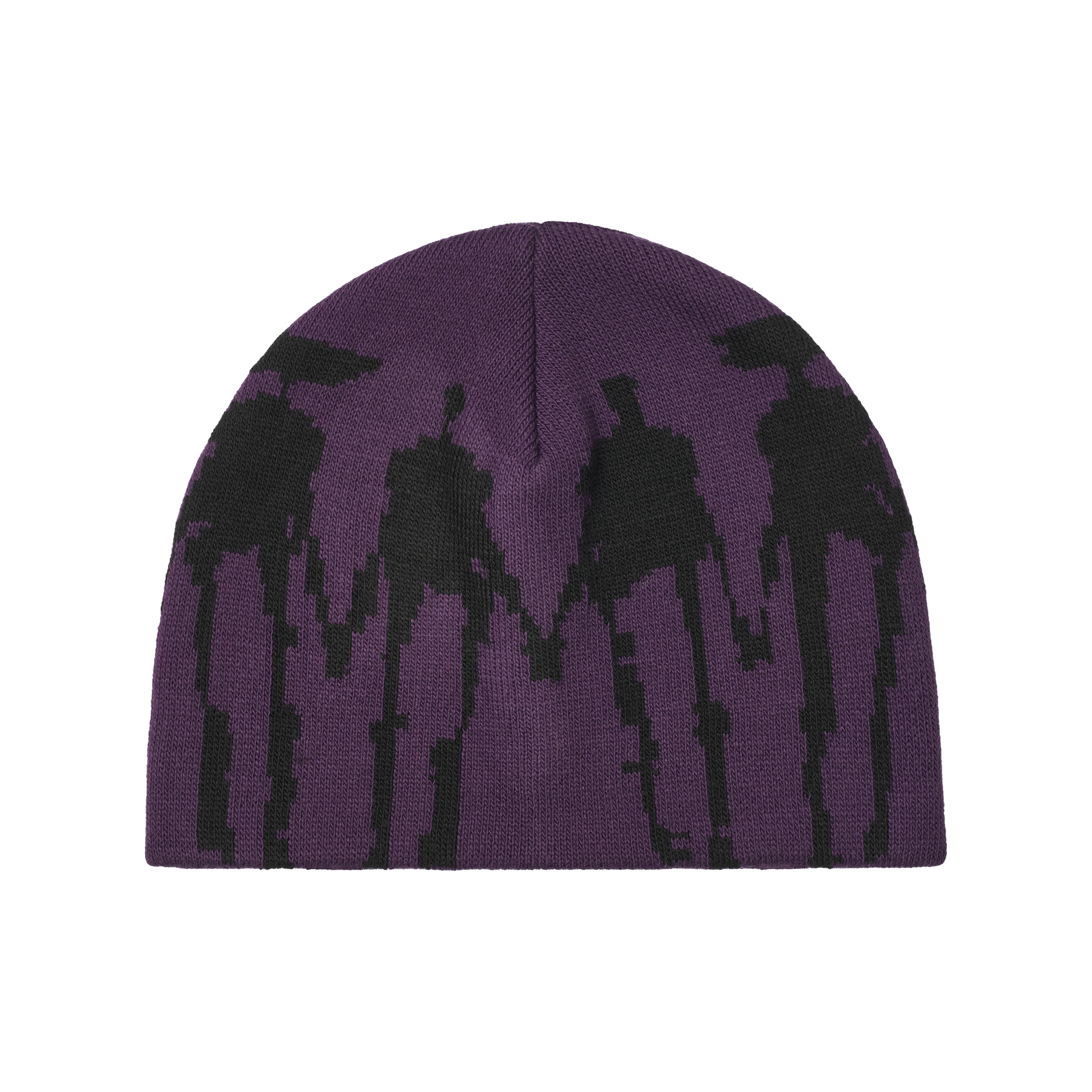 beanie - dark purple