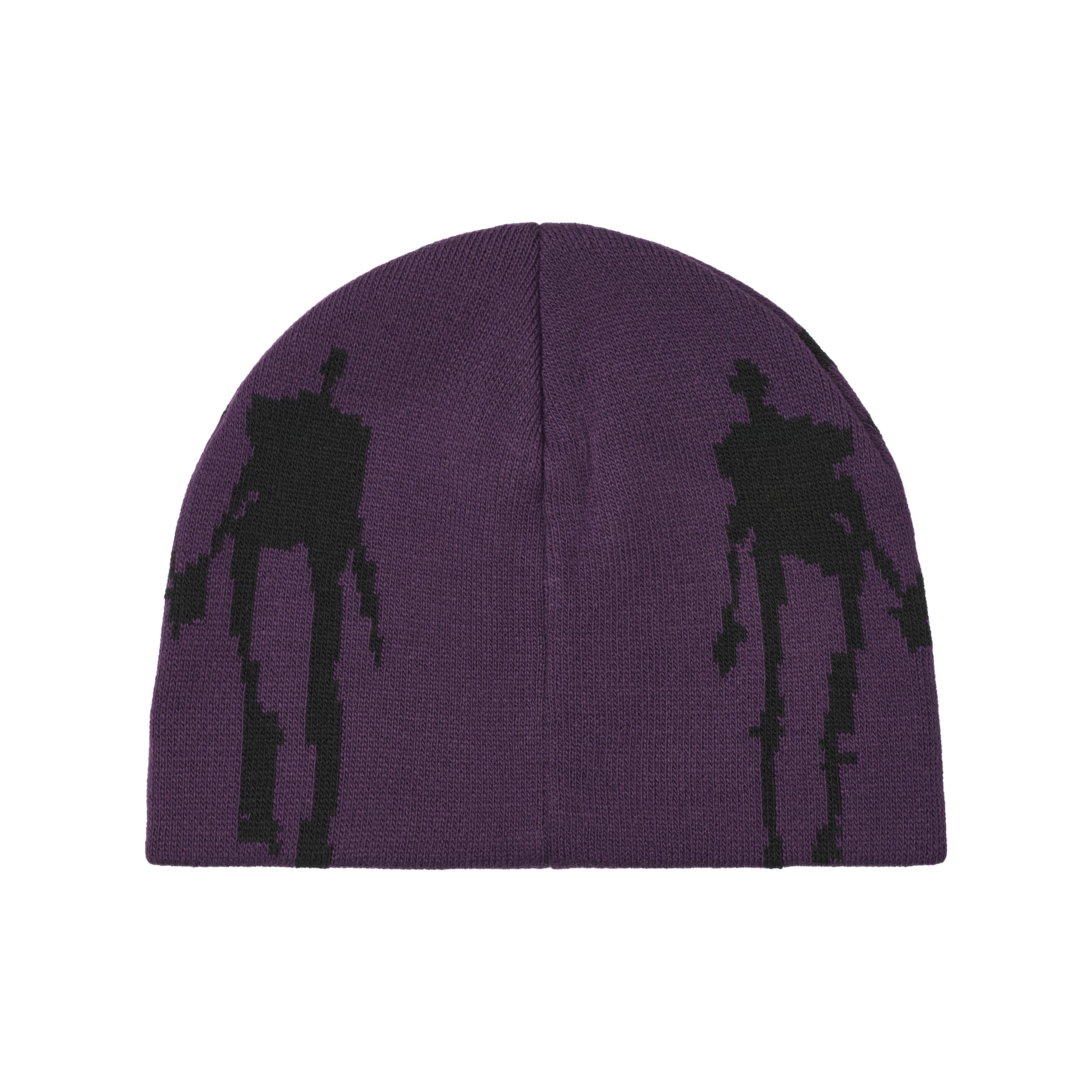 beanie - dark purple