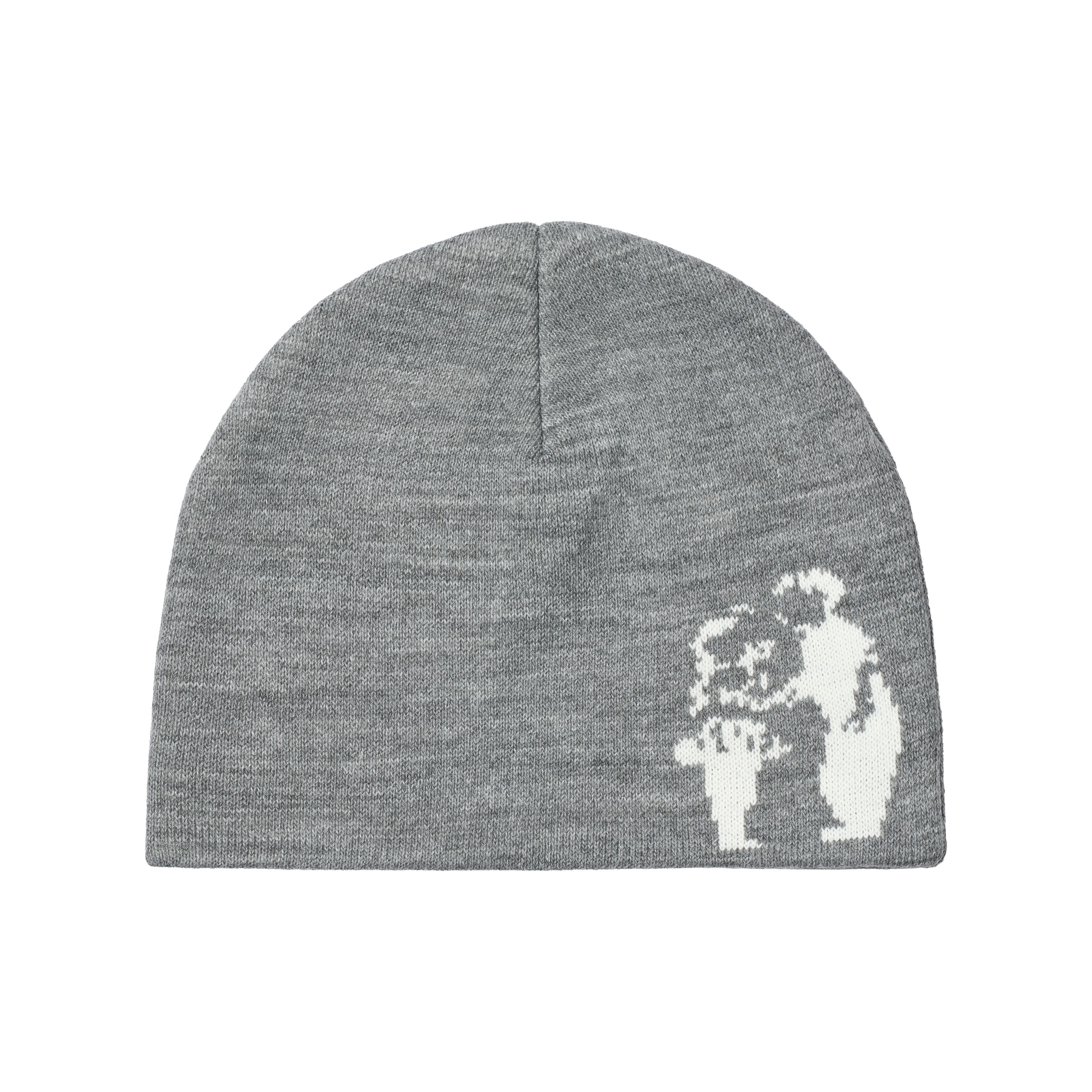 beanie - heather grey