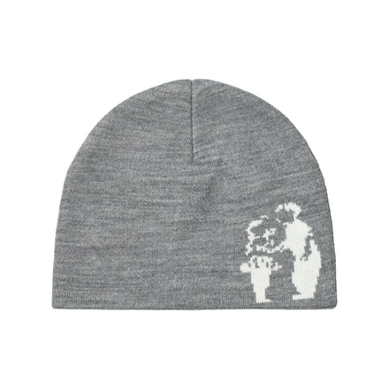 beanie - heather grey