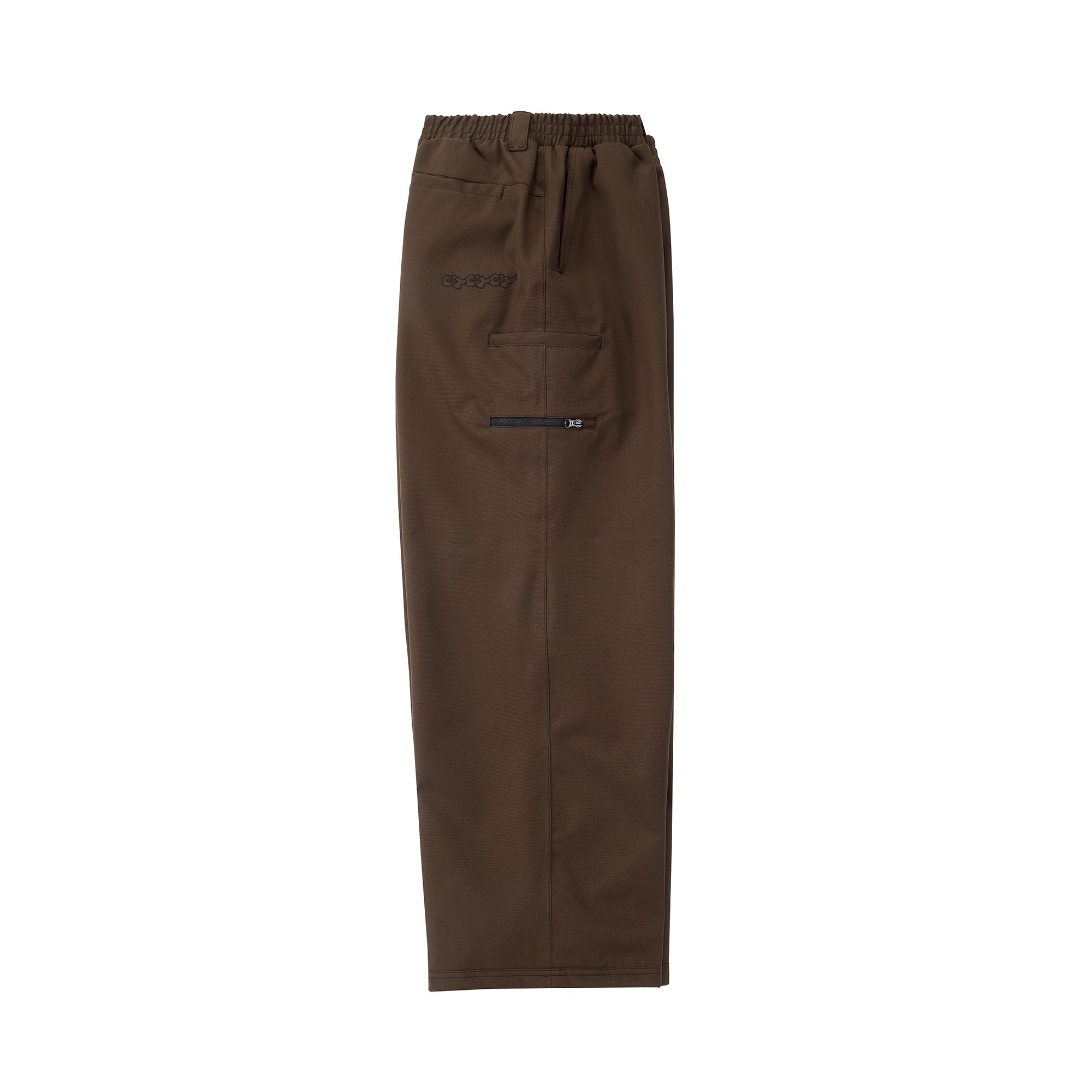deconstructed pantaloni - brown