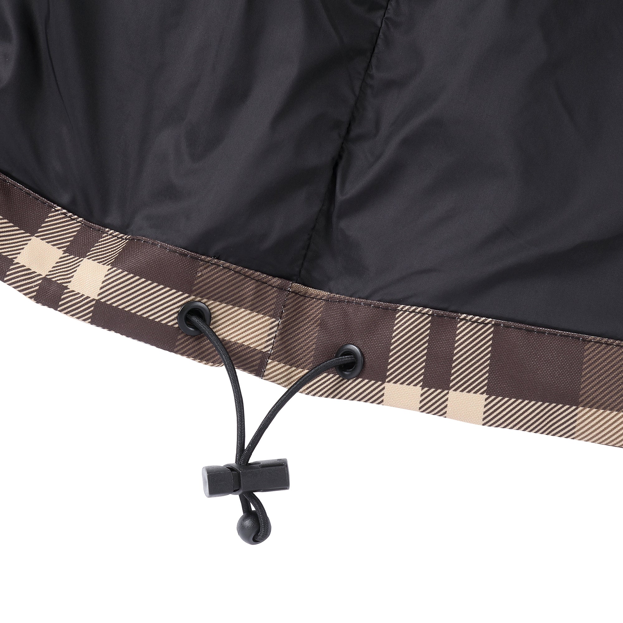 deconsrtucted revamp - plaid brown