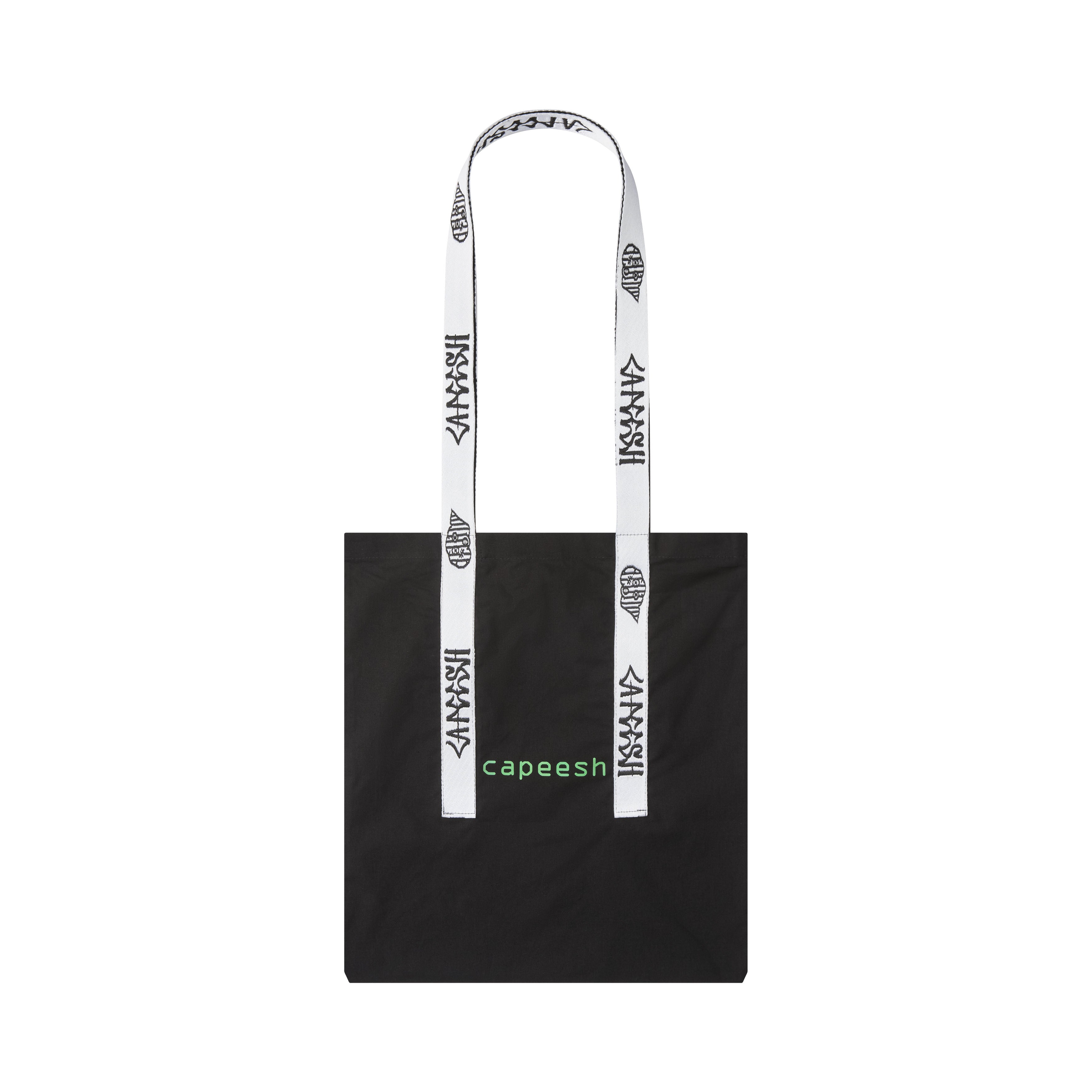 catpiss totebag - white