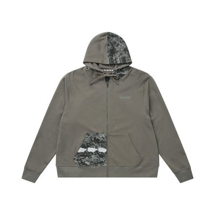zip hoodiy - slate